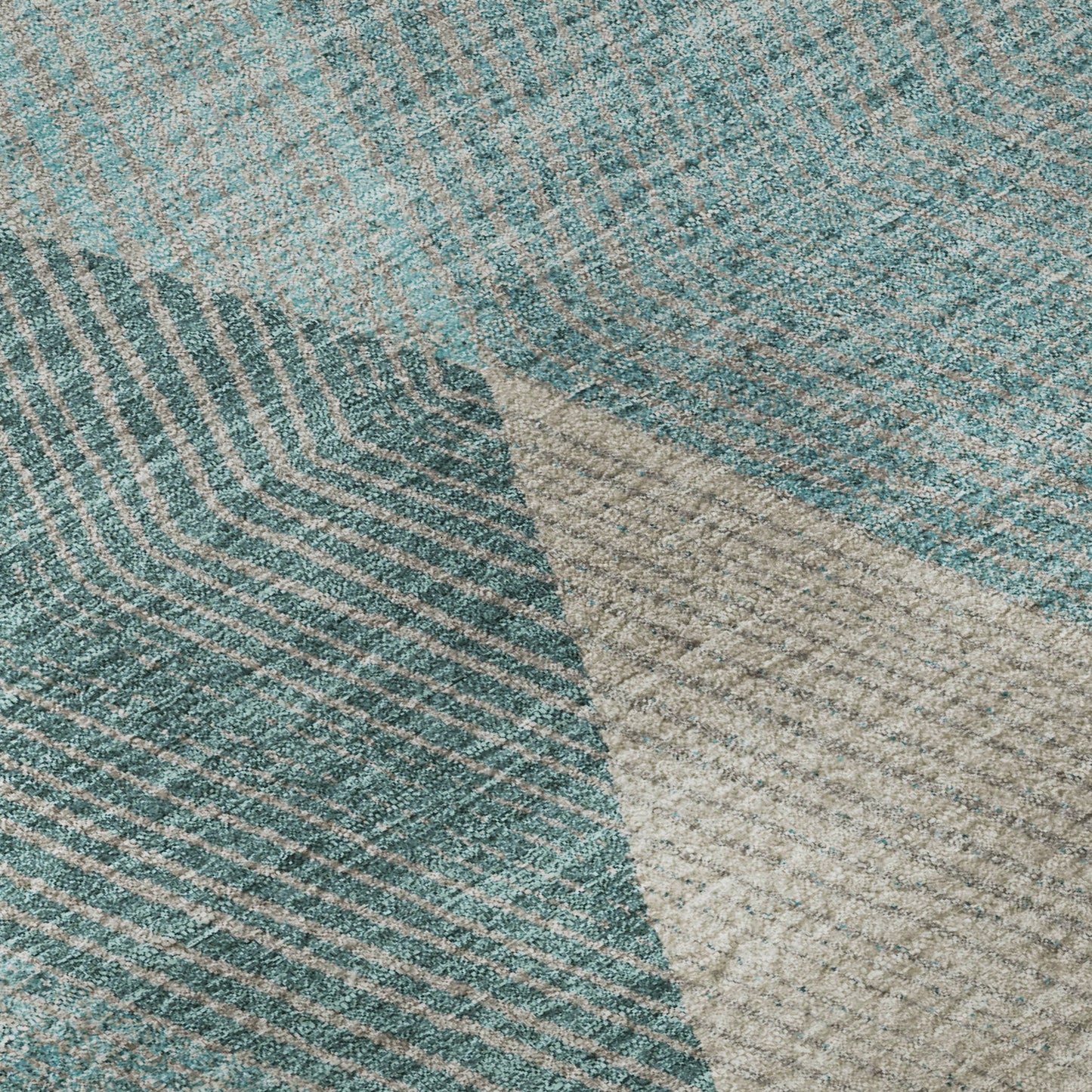 Dalyn Rugs The Reserve  Turquoise  Geometric