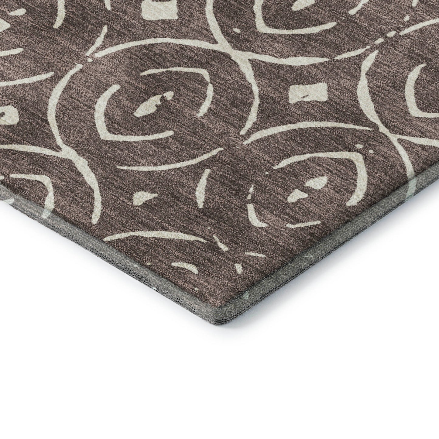 Dalyn Rugs The Reserve  Brown  Geometric