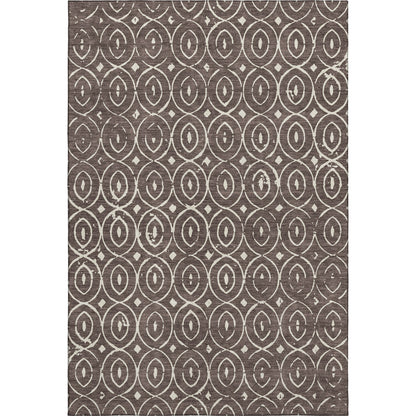 Dalyn Rugs The Reserve  Brown  Geometric