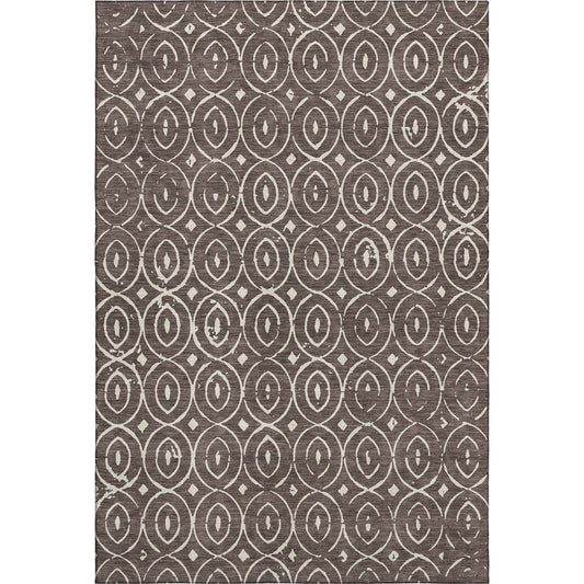 Dalyn Rugs The Reserve  Brown  Geometric