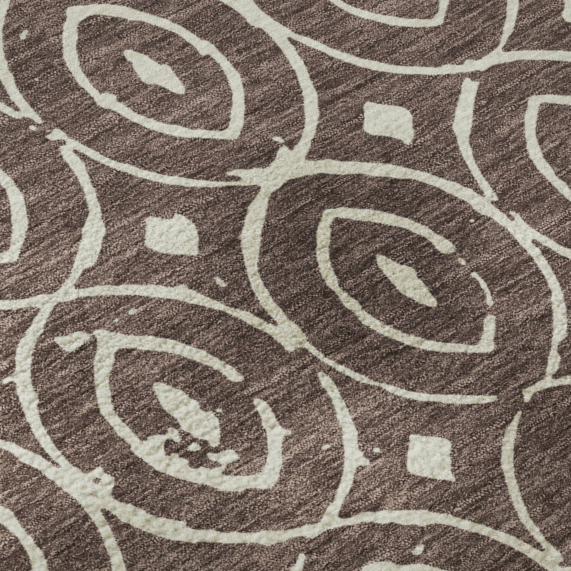 Dalyn Rugs The Reserve  Brown  Geometric