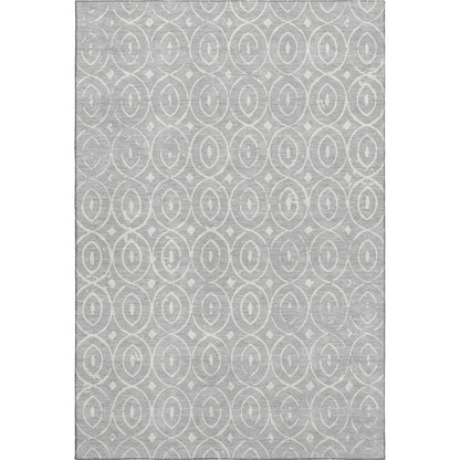 Dalyn Rugs The Reserve  Silver  Geometric