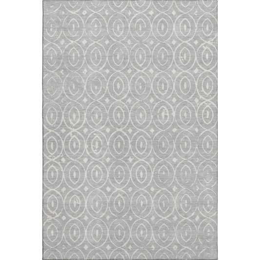 Dalyn Rugs The Reserve  Silver  Geometric