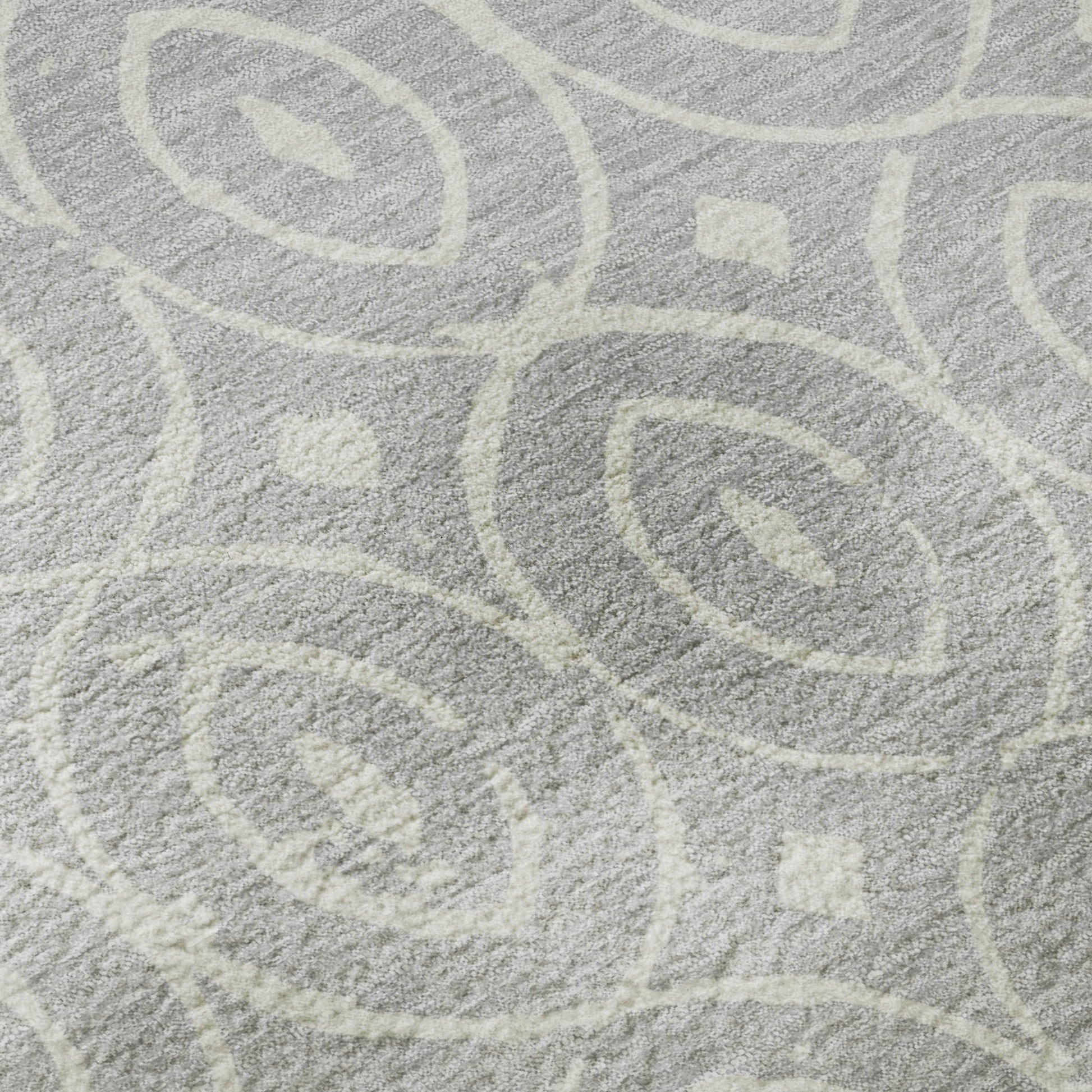 Dalyn Rugs The Reserve  Silver  Geometric