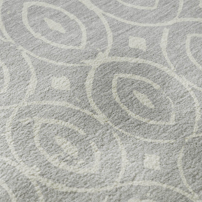 Dalyn Rugs The Reserve  Silver  Geometric