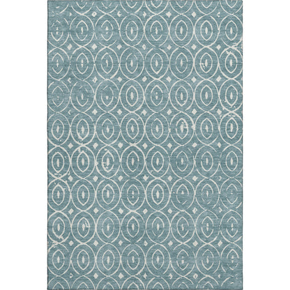 Dalyn Rugs The Reserve  Turquoise  Geometric