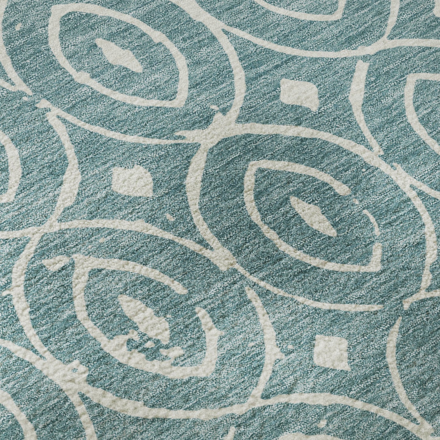 Dalyn Rugs The Reserve  Turquoise  Geometric