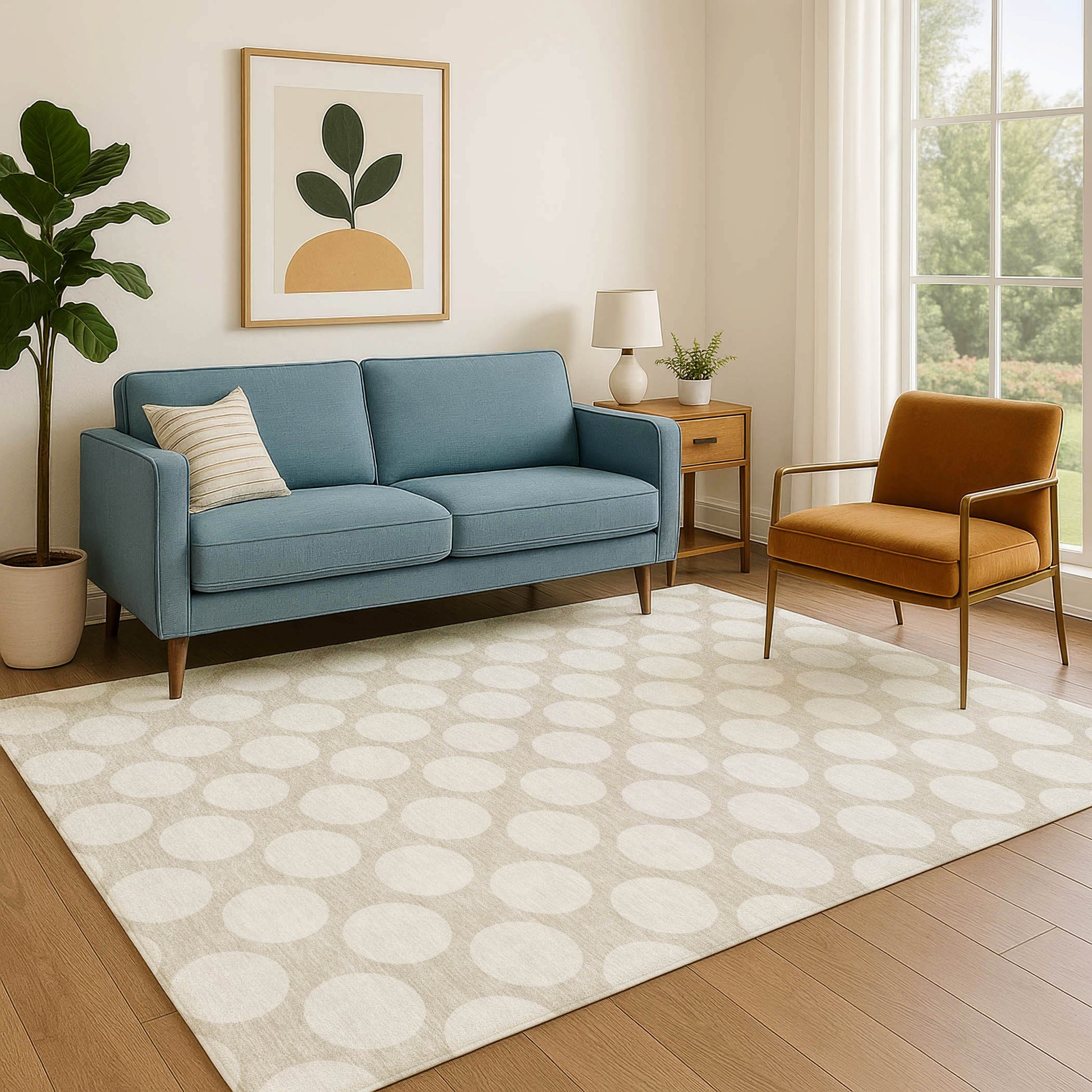 Dalyn Rugs The Reserve  Beige  Geometric
