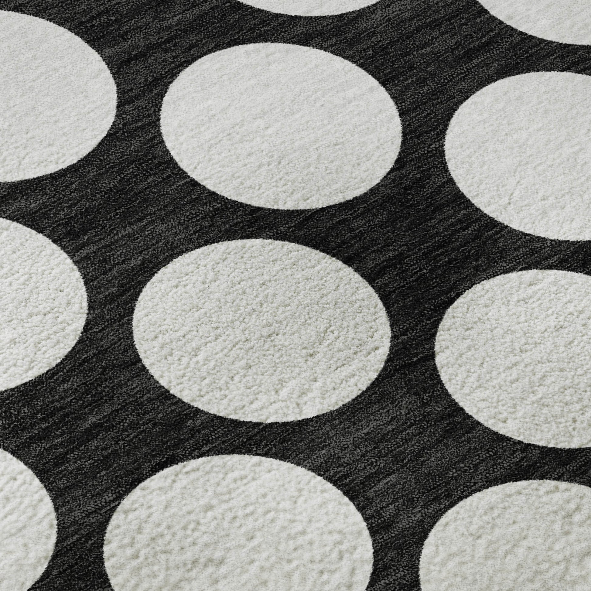 Dalyn Rugs The Reserve  Black  Geometric