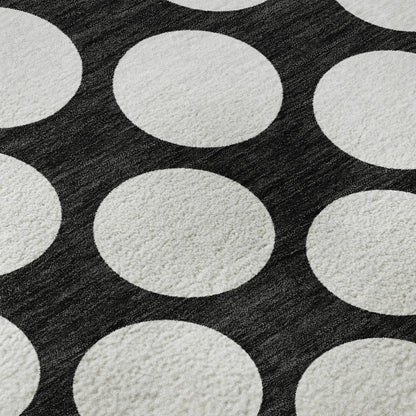 Dalyn Rugs The Reserve  Black  Geometric