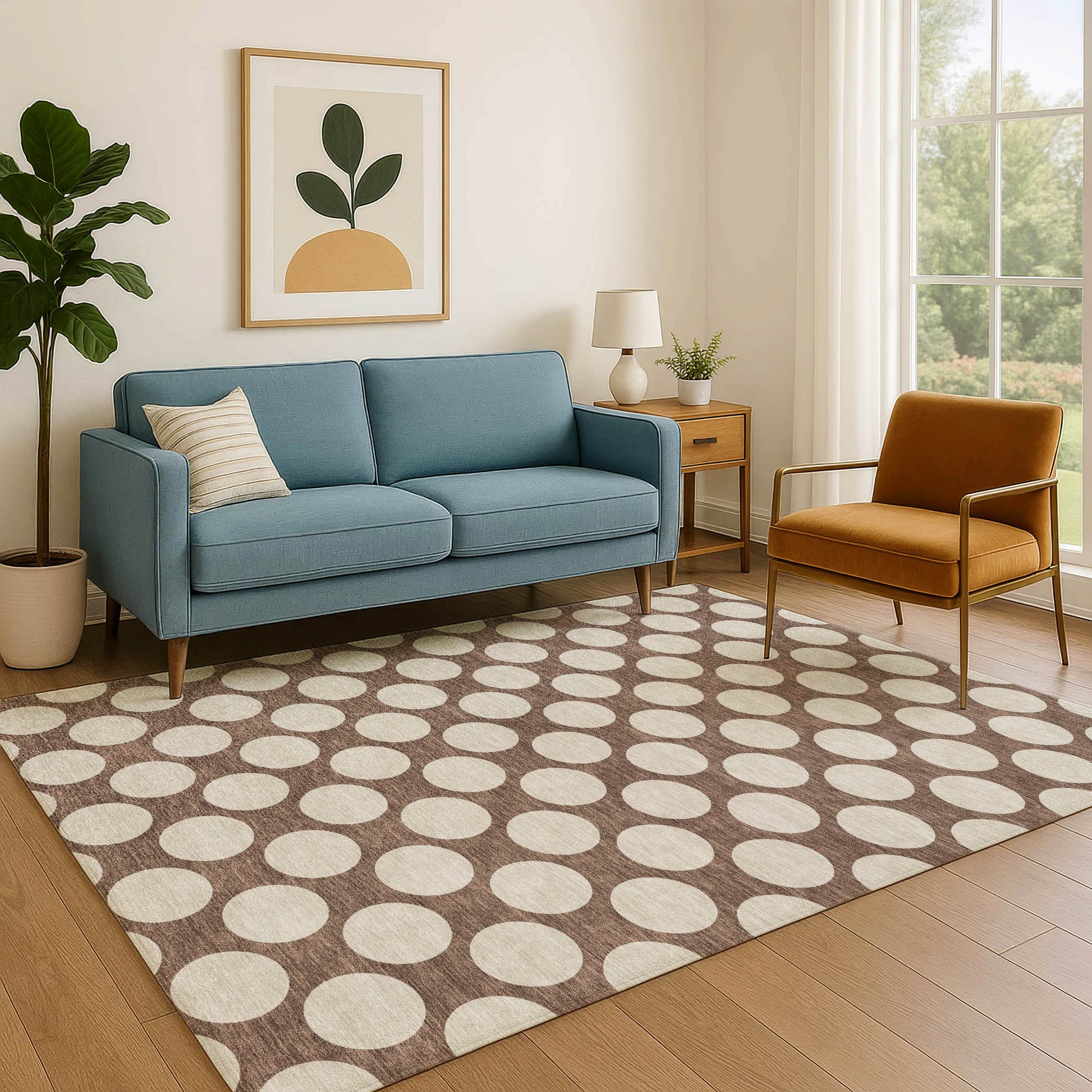 Dalyn Rugs The Reserve  Coffee  Geometric