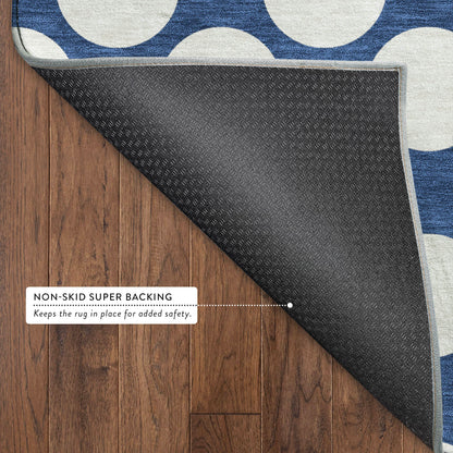 Dalyn Rugs The Reserve  Navy  Geometric