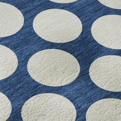 Dalyn Rugs The Reserve  Navy  Geometric