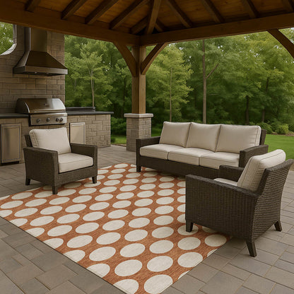 Dalyn Rugs The Reserve  Paprika  Geometric