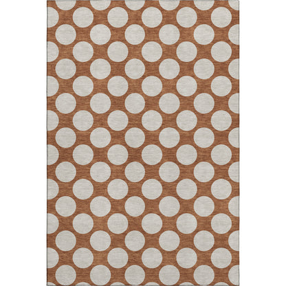 Dalyn Rugs The Reserve  Paprika  Geometric