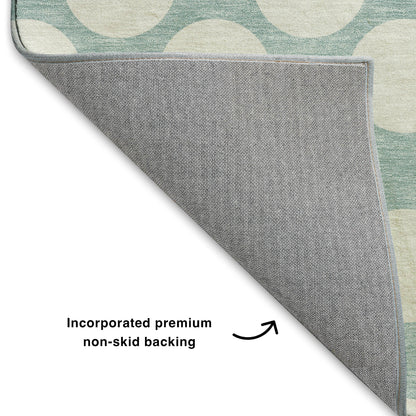 Dalyn Rugs The Reserve  Seafoam  Geometric