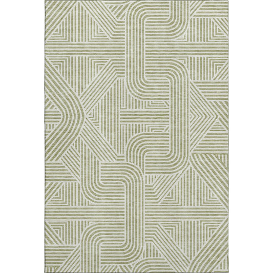 Dalyn Rugs The Reserve  Aloe  Geometric