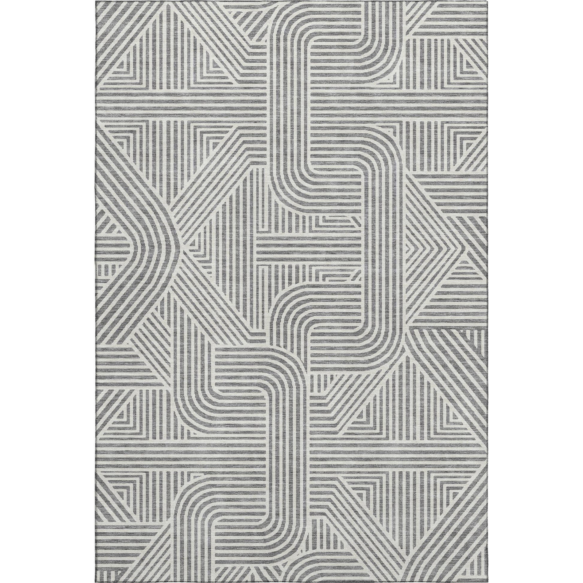 Dalyn Rugs The Reserve  Gray  Geometric