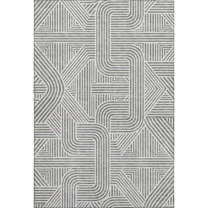 Dalyn Rugs The Reserve  Gray  Geometric