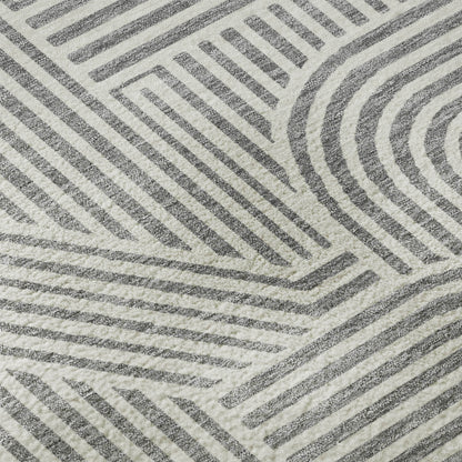 Dalyn Rugs The Reserve  Gray  Geometric
