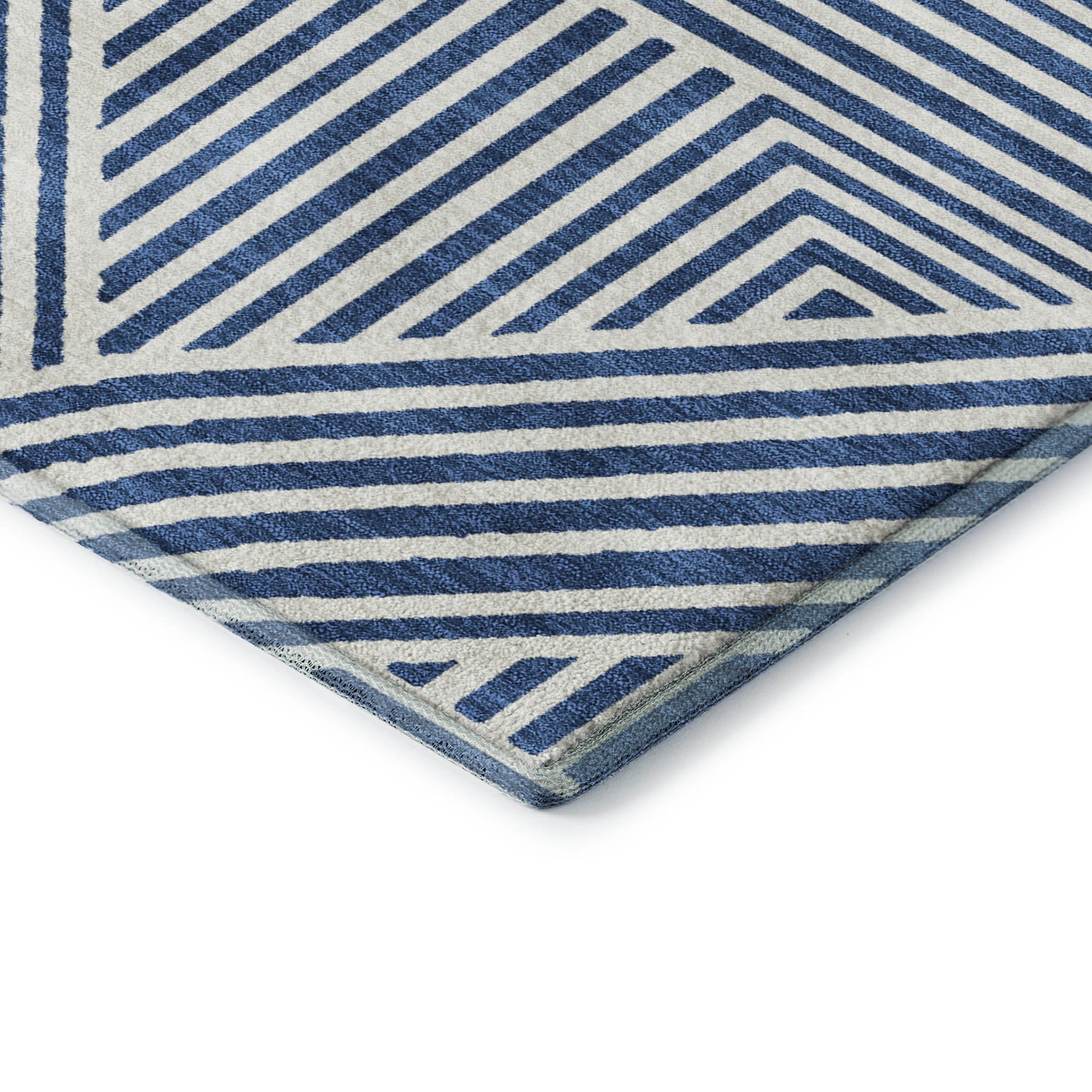 Dalyn Rugs The Reserve  Navy  Geometric