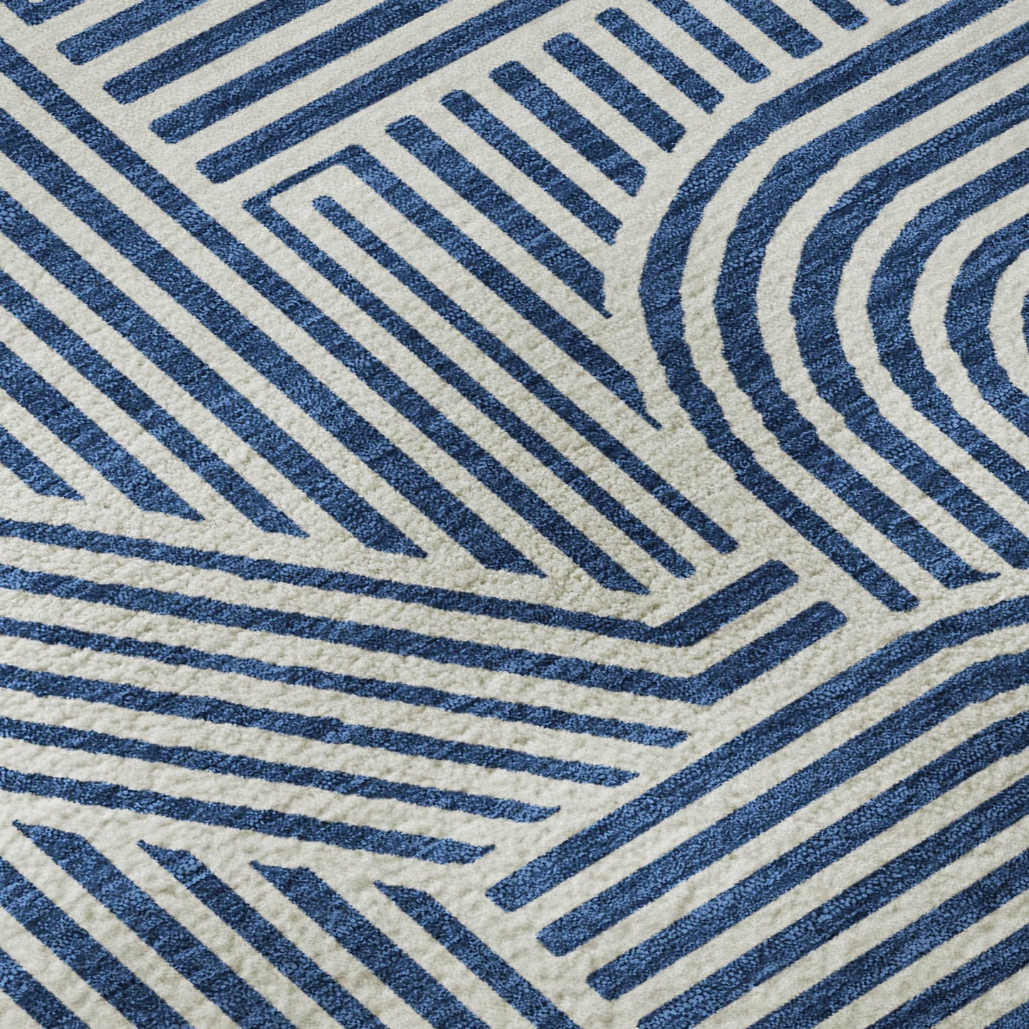 Dalyn Rugs The Reserve  Navy  Geometric
