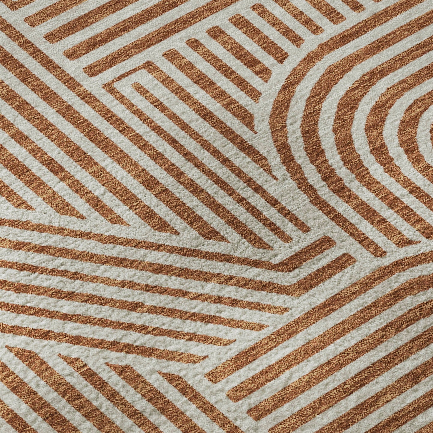 Dalyn Rugs The Reserve  Paprika  Geometric
