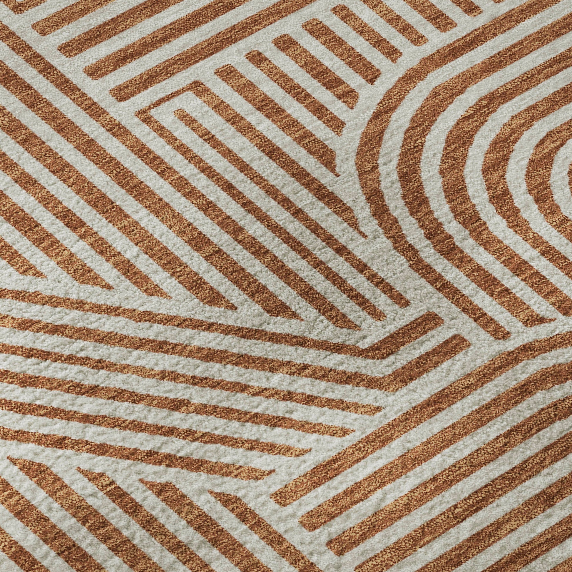 Dalyn Rugs The Reserve  Paprika  Geometric