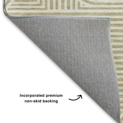 Dalyn Rugs The Reserve  Putty  Geometric