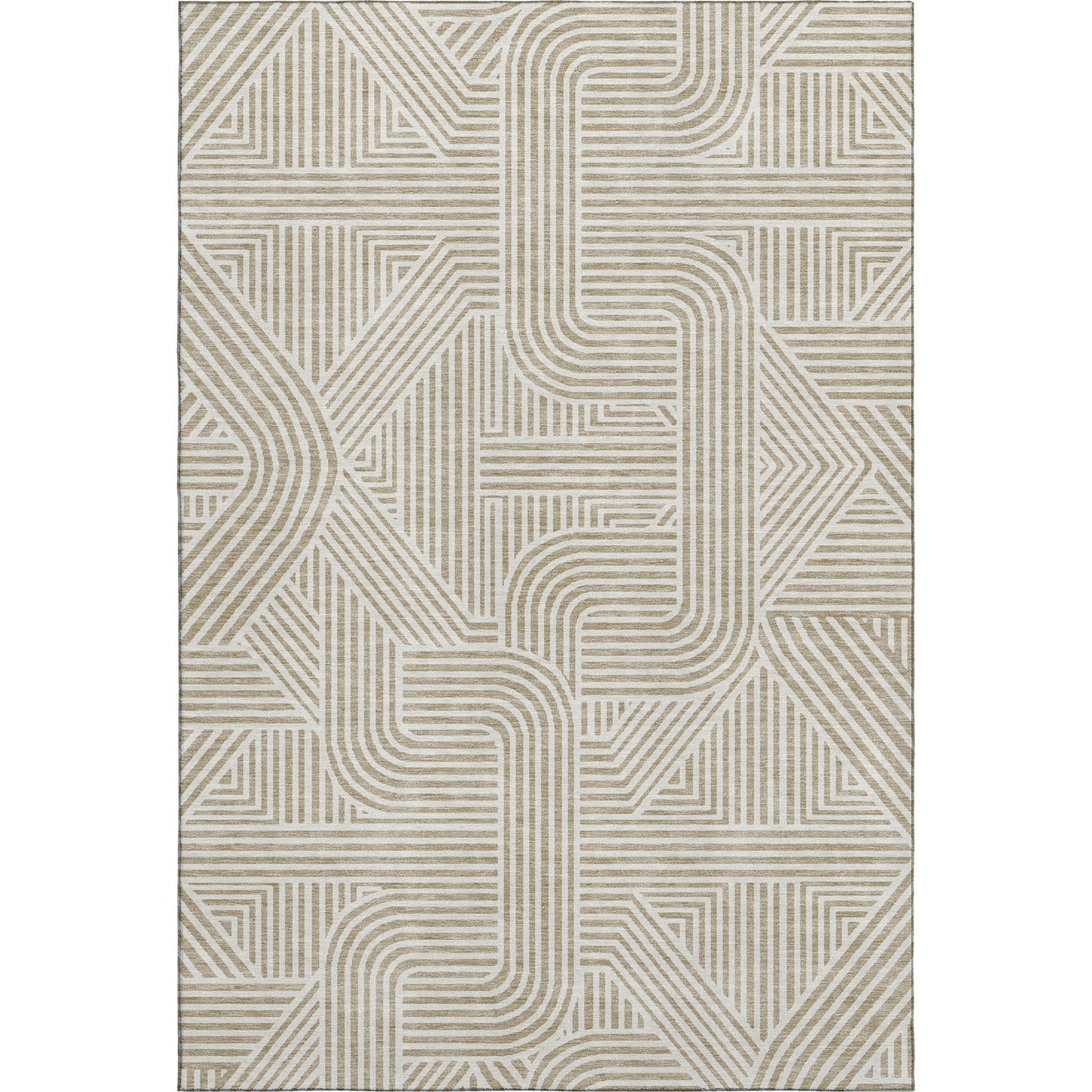 Dalyn Rugs The Reserve  Putty  Geometric