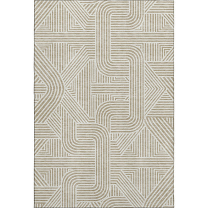 Dalyn Rugs The Reserve  Putty  Geometric