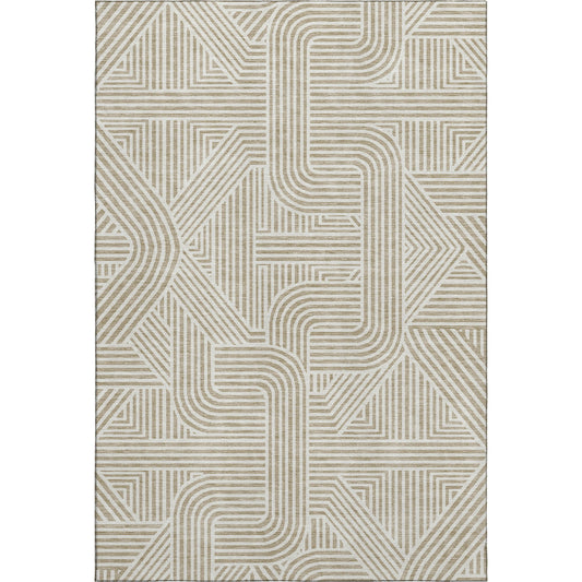 Dalyn Rugs The Reserve  Putty  Geometric