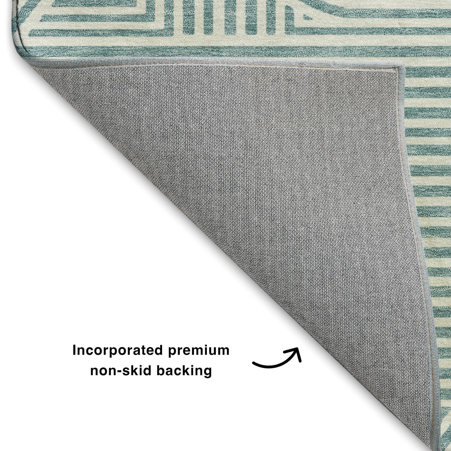 Dalyn Rugs The Reserve  Teal  Geometric