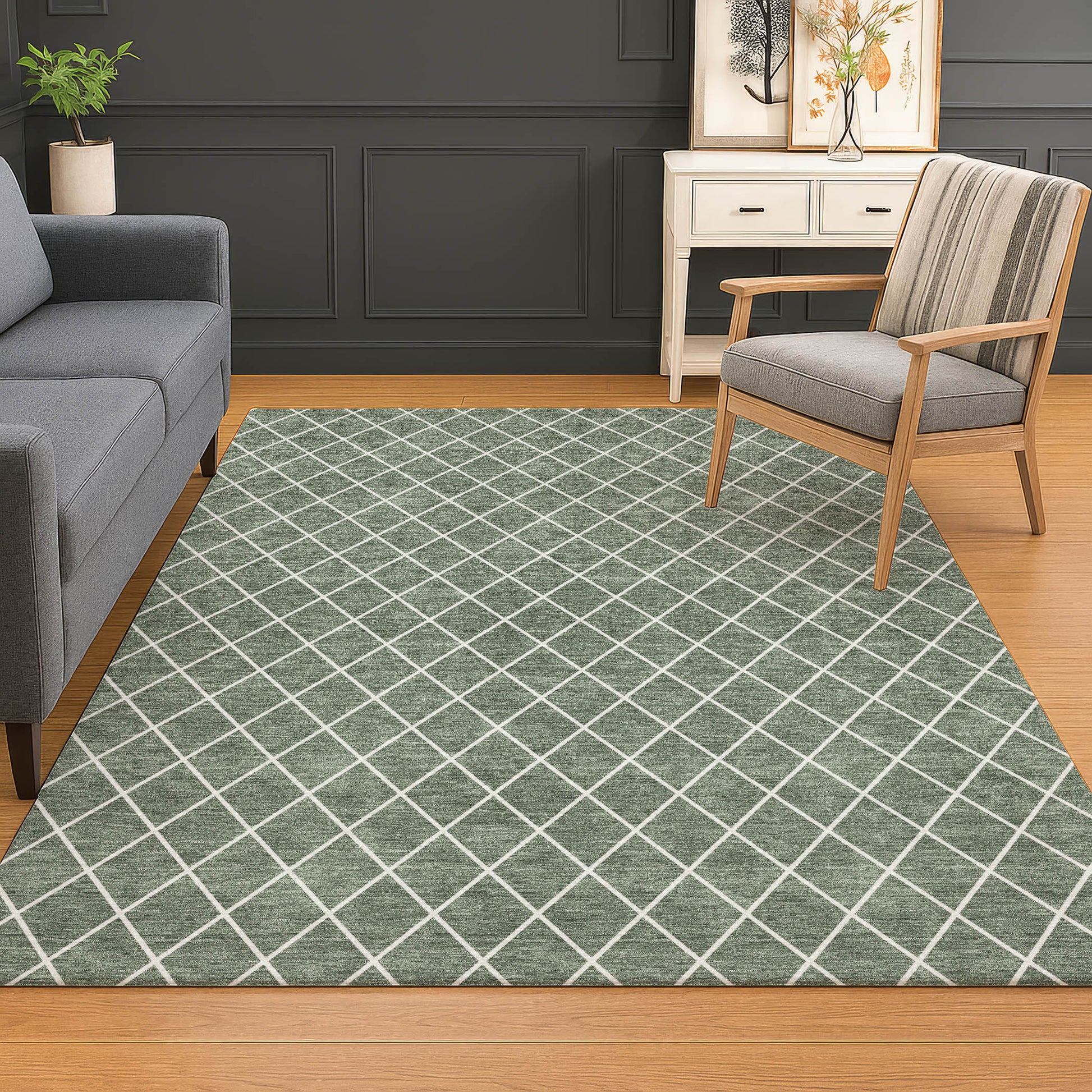 Dalyn Rugs The Reserve  Basil  Geometric
