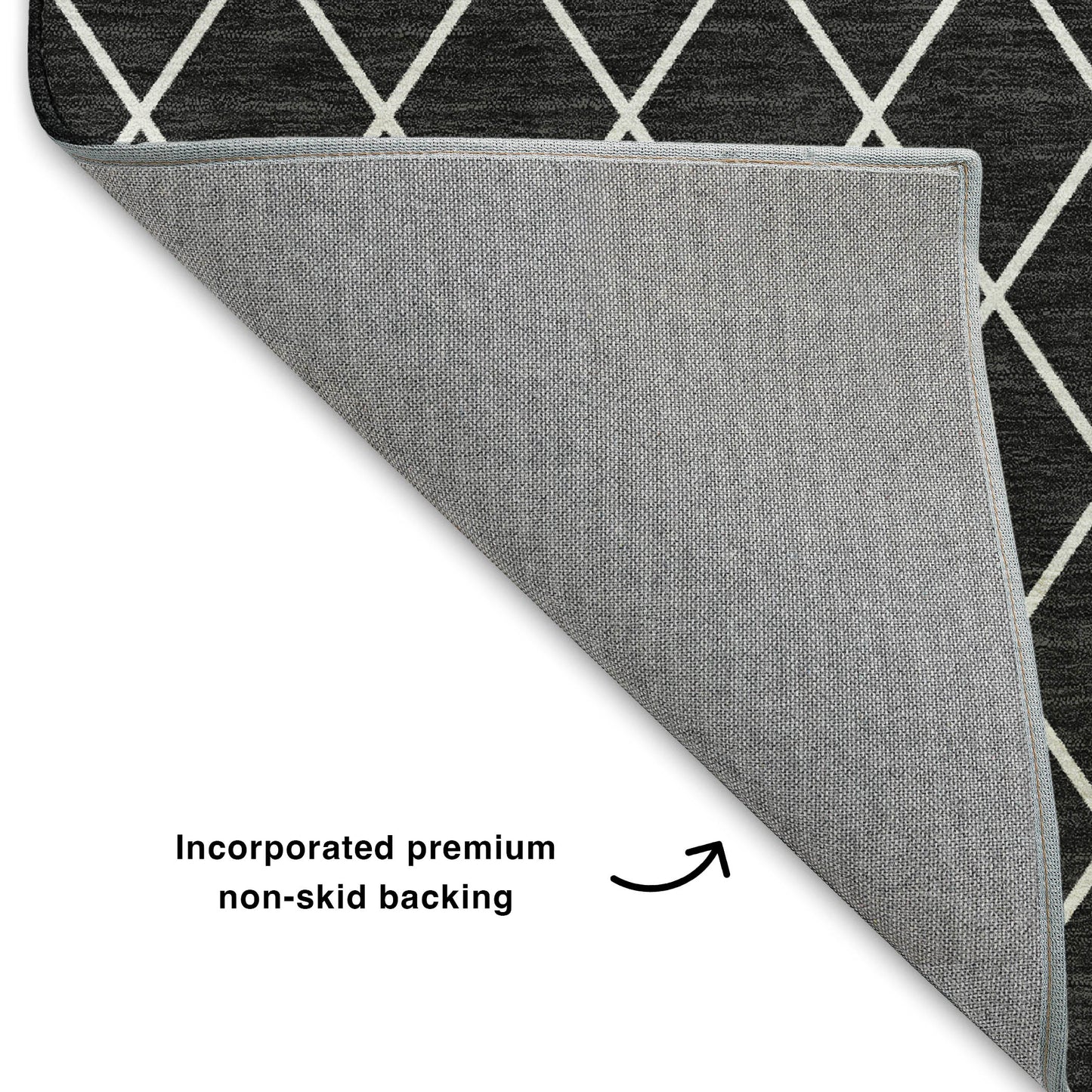 Dalyn Rugs The Reserve  Black  Geometric