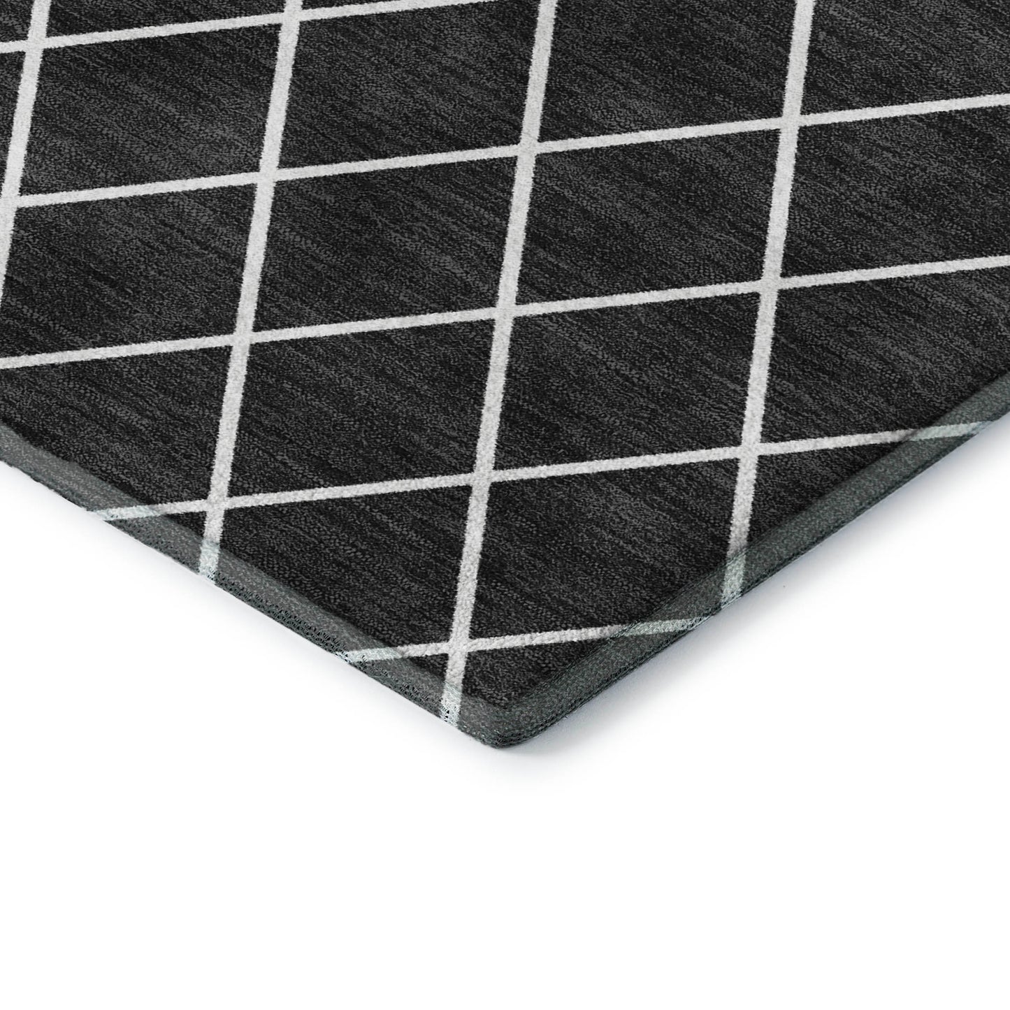 Dalyn Rugs The Reserve  Black  Geometric