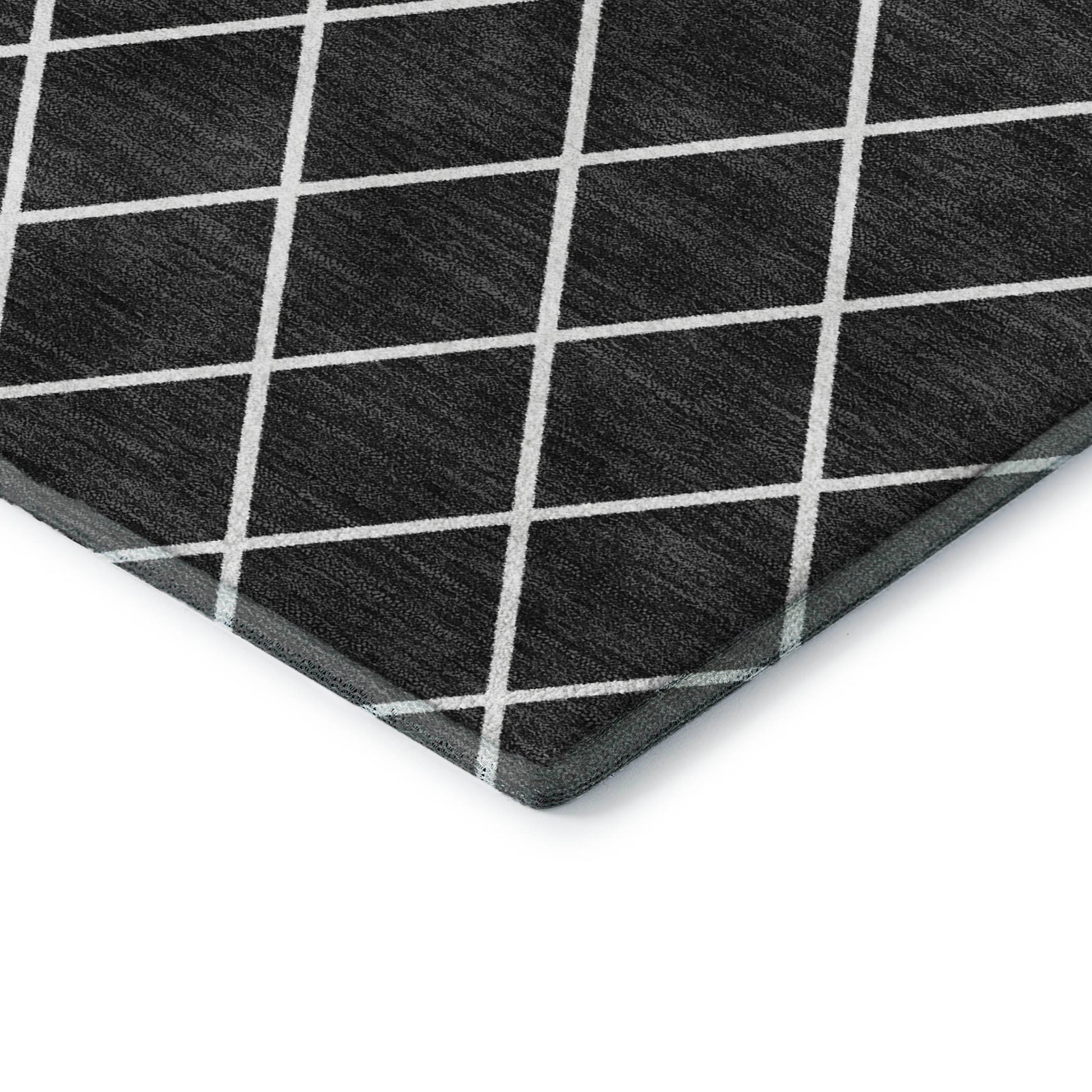 Dalyn Rugs The Reserve  Black  Geometric