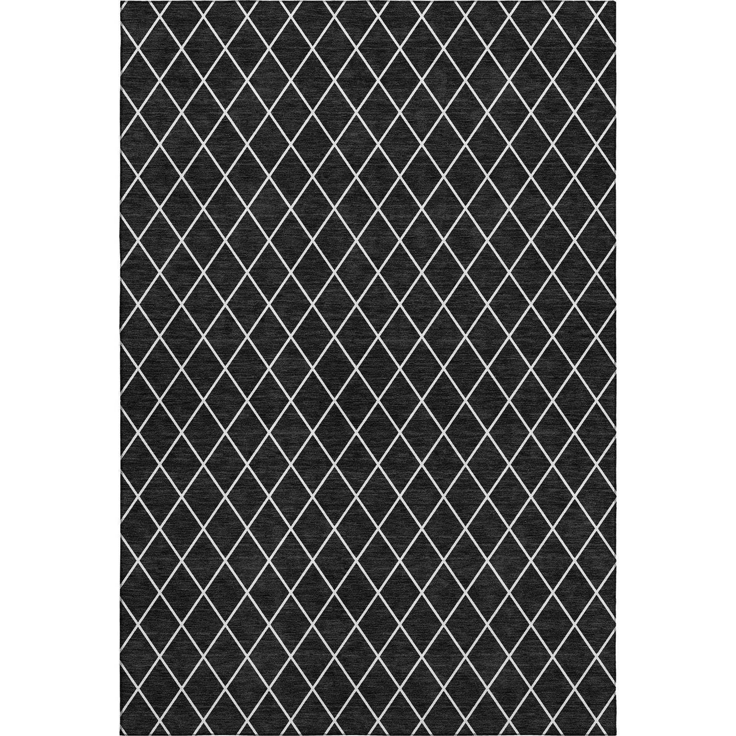 Dalyn Rugs The Reserve  Black  Geometric