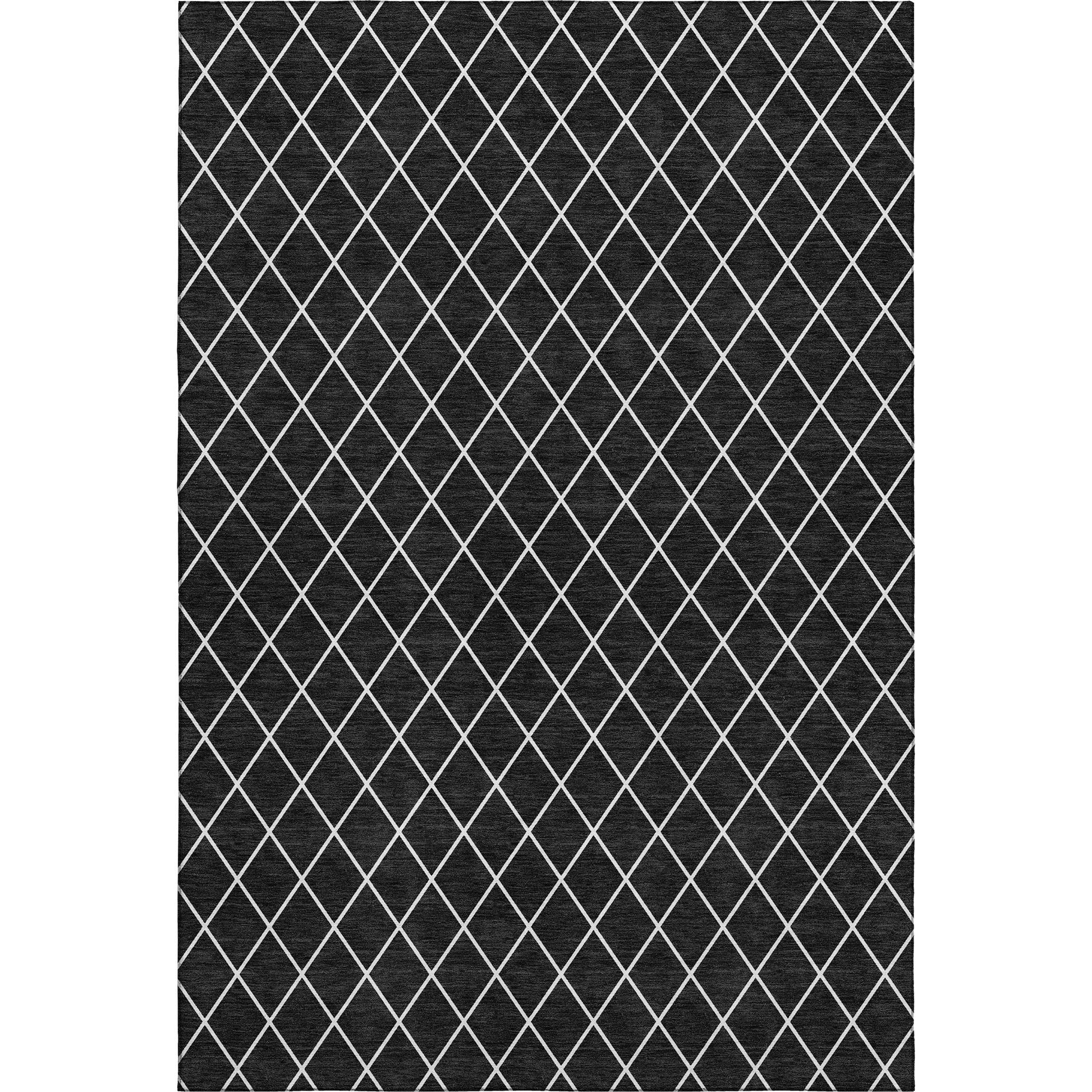 Dalyn Rugs The Reserve  Black  Geometric