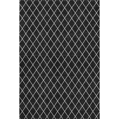 Dalyn Rugs The Reserve  Black  Geometric