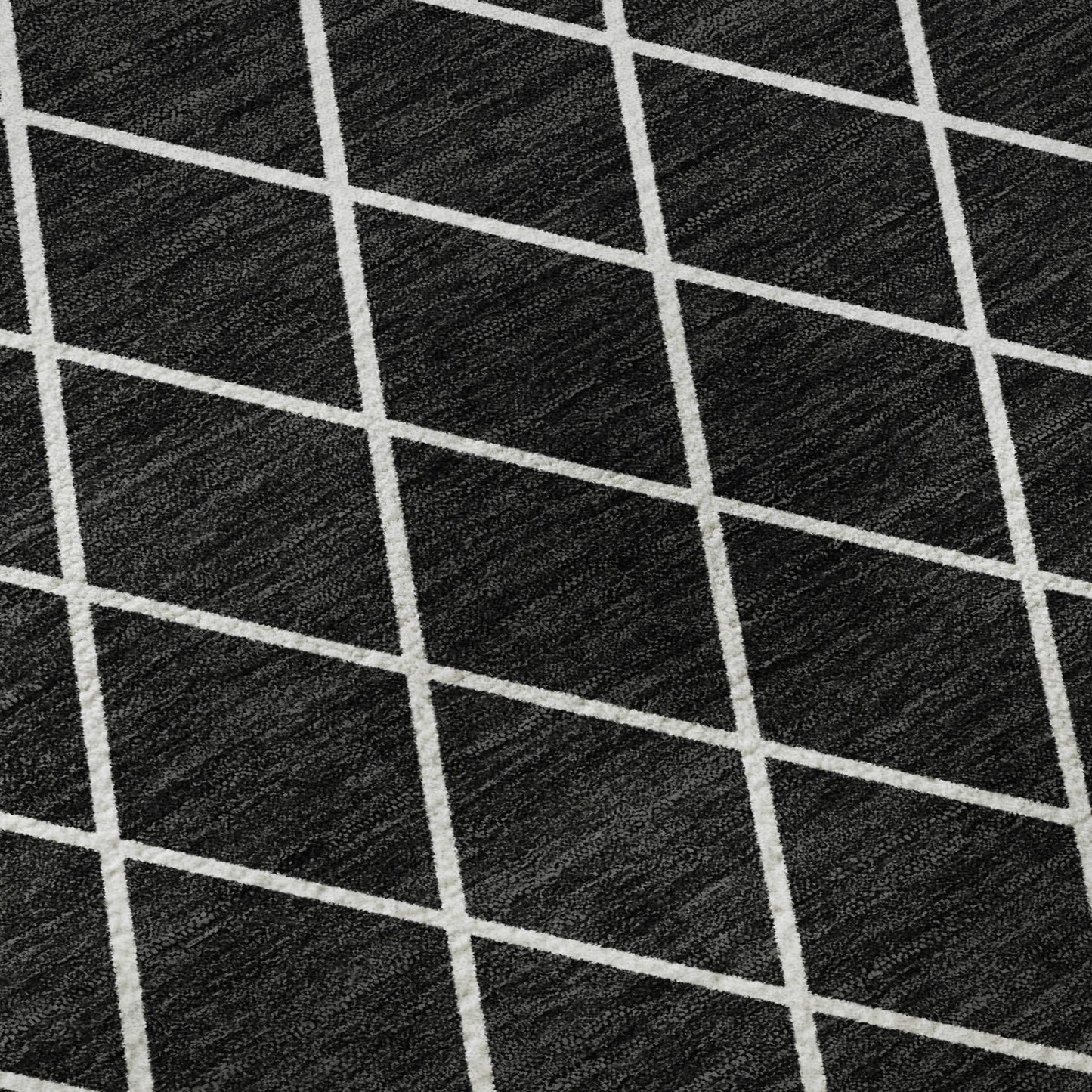 Dalyn Rugs The Reserve  Black  Geometric