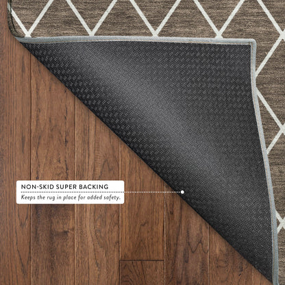 Dalyn Rugs The Reserve  Brown  Geometric