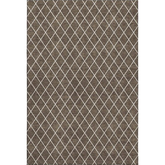 Dalyn Rugs The Reserve  Brown  Geometric