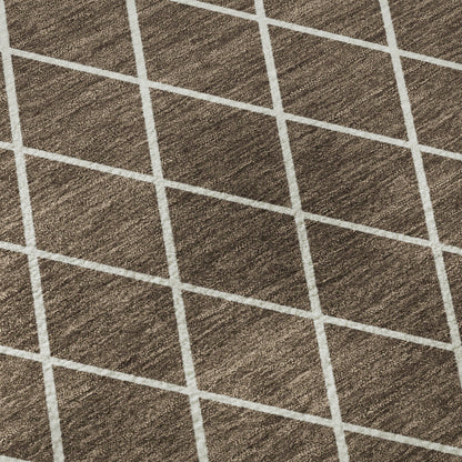 Dalyn Rugs The Reserve  Brown  Geometric