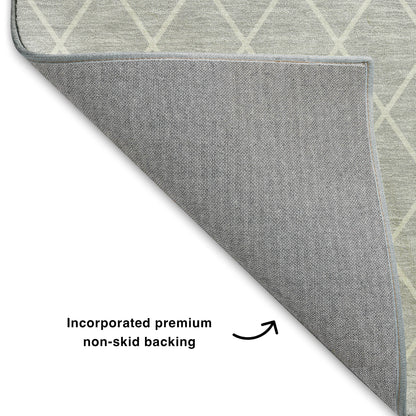 Dalyn Rugs The Reserve  Silver  Geometric
