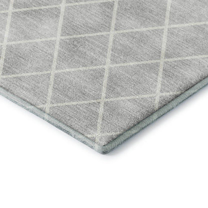 Dalyn Rugs The Reserve  Silver  Geometric