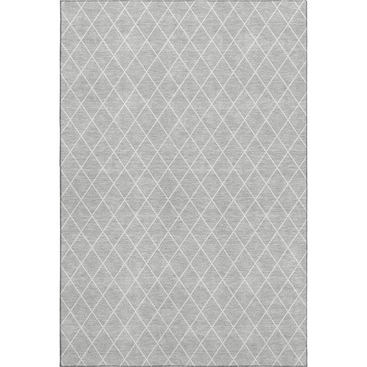 Dalyn Rugs The Reserve  Silver  Geometric
