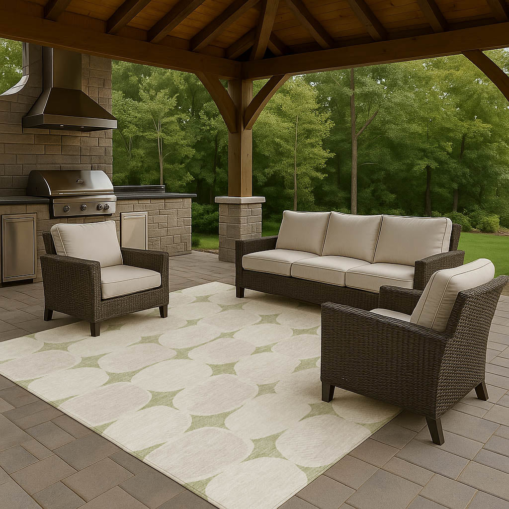 Dalyn Rugs The Reserve  Aloe  Geometric
