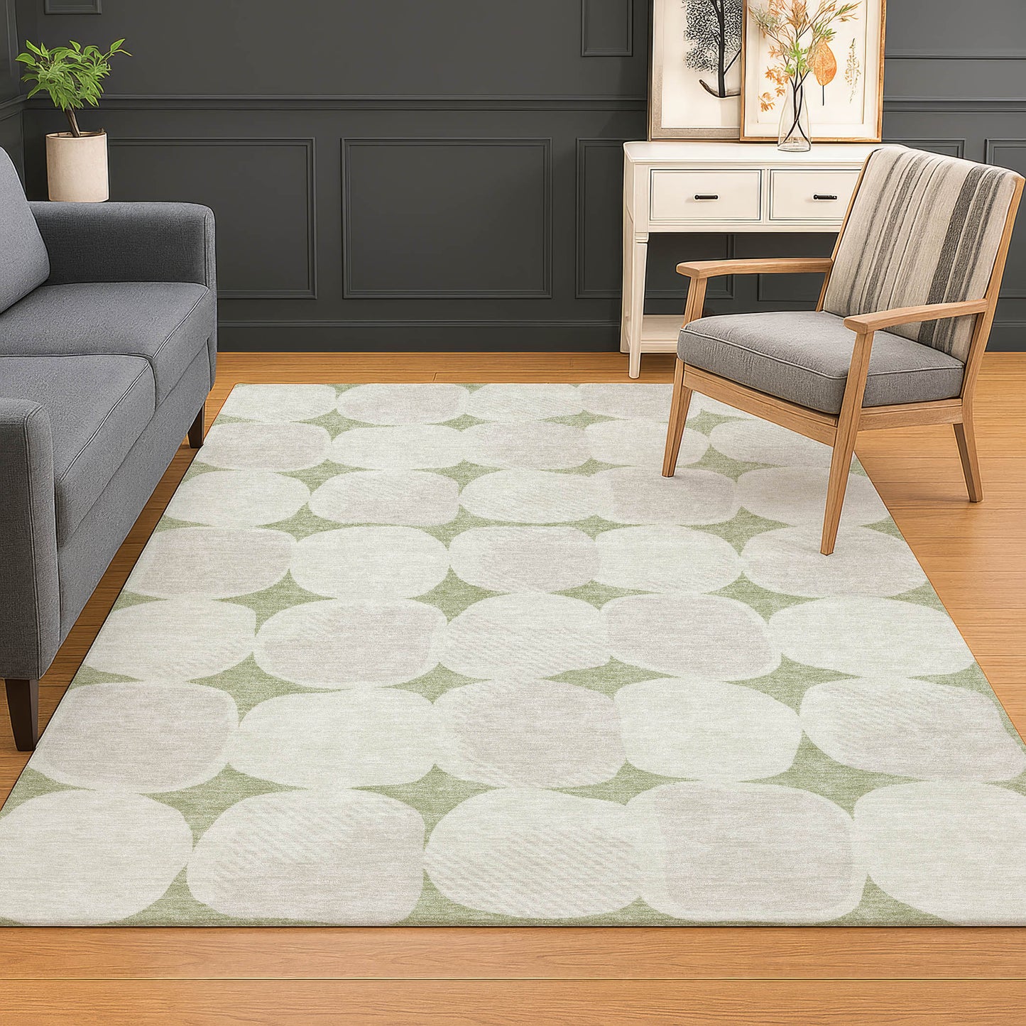 Dalyn Rugs The Reserve  Aloe  Geometric