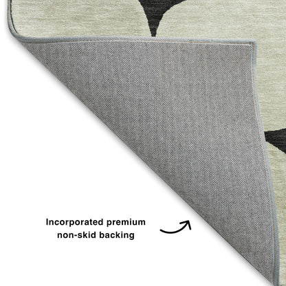 Dalyn Rugs The Reserve  Black  Geometric